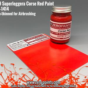 Ducati 1199 Superleggera Corsa Red Paint 60ml