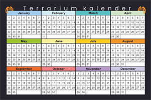 Mini terrariumkalender