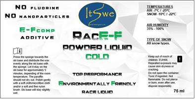 RACE-F POWDER LIQUID