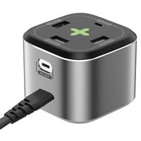 LADDNINGSSTATION, 3xUSB-A 2xUSB-C PD 65W CELLY