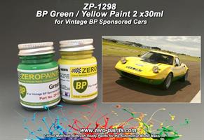 BP Green and Yellow Paints 2x30ml