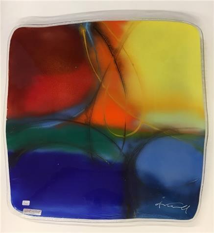 Åshild Karevoll - Abstrakt glasskunst farger