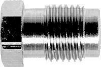 Bromsrörsnippel M:10x1 L:16,7mm ID:5,0mm 10mm nyckel