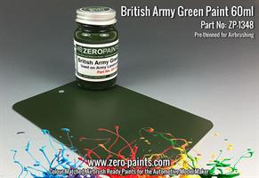 British Army Green (Land Rovers) Paint 60ml