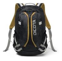 RYGGSÄCK, DICOTA ACTIVE SV/GUL