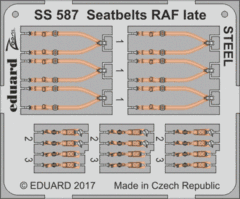 Seatbelts RAF late