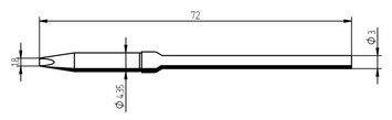 Tip Ersadur 1,8mm Chisel shape