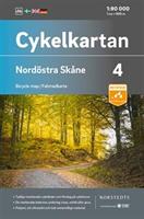 Cykelkartan blad 4 Nordöstra Skåne skala 1:90000