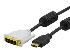 KABEL, HDMI/M-DVI-D/M, 2 M