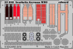 Seatbelts German WWI 1/32