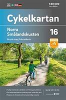 Cykelkartan blad 16 Norra Smålandskusten, skala 1:90000