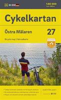 Cykelkartan blad 27 Östra Mälaren 2023 skala 1:90 000