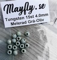 Tungsten 15st 4.0mm -Melerad Grå-Oliv