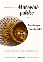 Materialpakke Bordbrikke