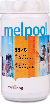 Klorgranulat  55% chock Melpool 1 kg