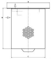 Oljeseparator inkl packning (49 004 55 171)