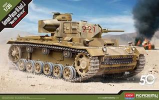 German Panzer III Ausf. J "North Afrika"