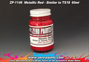 Metallic Red Paint (Similar to TS18) 60ml