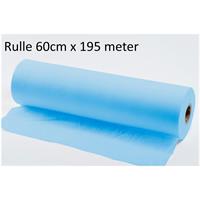 Bänkpapper rulle, ljusblå, 60cm 195 meter