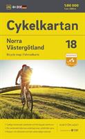Cykelkartan Blad 18 Norra Västergötland 2023-2025