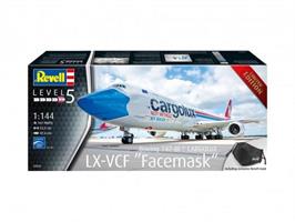 Boeing 747-8F CARGOLUX LX-VCF "Facemask"