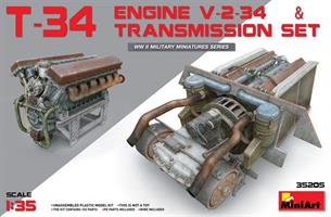 T-34 Engine V-2-34 & TRANSMISSION SET