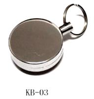 KB-03 Nyckeljojo liten, krom med vajer