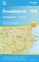104 Örnsköldsvik Sverigeserien Topo 50