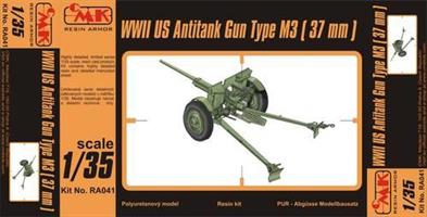 M3 US 37mm Anti-tank gun WW.II