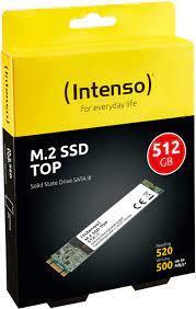 SSD-DISK,  INTENSO TOP 512GB M.2