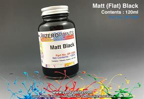 Matt Black Paint 120ml