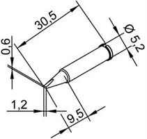 Tip Ersadur 1,2mm chisel shape