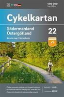 Cykelkartan blad 22 Södermanland/Östergötland skala 1:90000