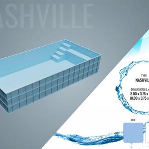 PP -Pool Nashville 8x3,75x1,51m