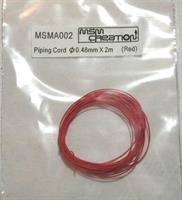 Piping Cord 0,48mm red