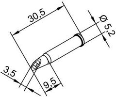 Tip Ersadur 3,5mm concave port