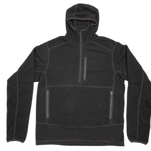 WE Delatite Fleece Hoddy XS Black