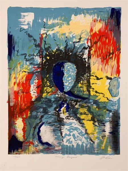 Elling Reitan - Hommage Basquiat 