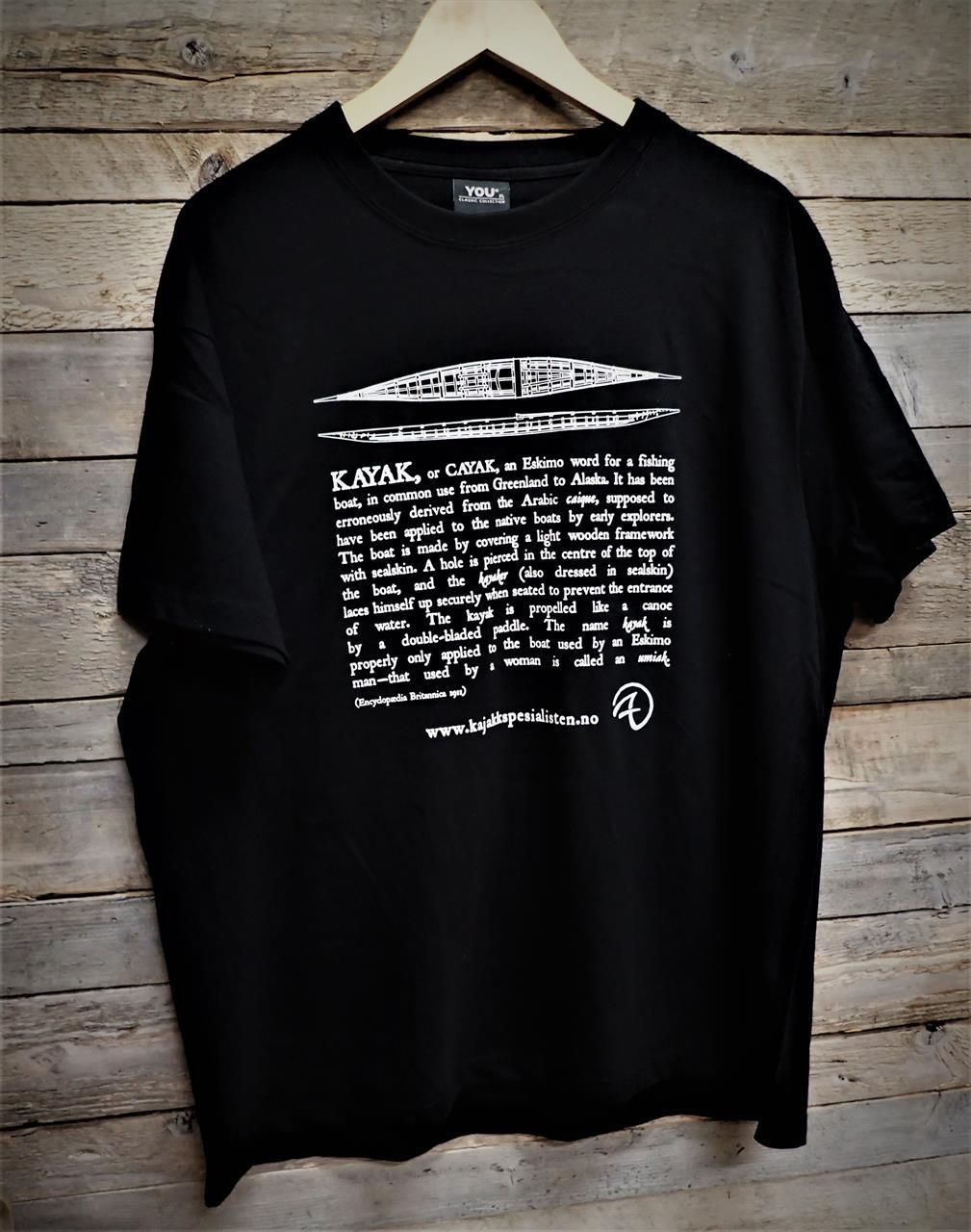 Classic kayak T-shirt (english)