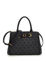 Guess Izzy Satchel Coal Logo