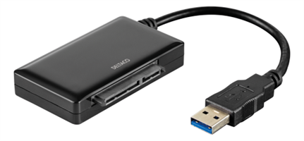 ADAPTER, USB/SATA 2,5"/3,5", EXTERN