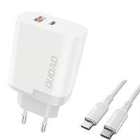 LADDARE, DUDAO A6XSEUT, 22,5W, USB-C + USB-A, 1M CABLE USB-C