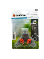 TVÅVÄGSKRAN M ADAPTER 1/2  GARDENA