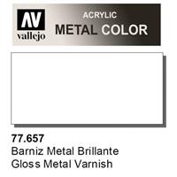 VALLEJO METAL COLOR 77.657 : Gloss metal varnish