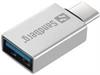 ADAPTER, USB-C 3.1/M - USB-A/F, SANDB.