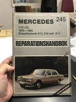 Reperations bok Mercedes 123 1976-85