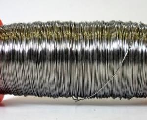 Rustfri tråd, 0,4mm, 250 gr