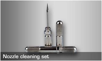 Nozzle cleaning set