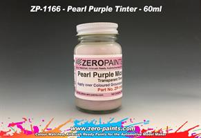 Pearl Purple Mica Transparent Tinter Paint 60ml