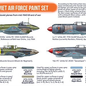 Late WW2 Soviet Air Force paint set